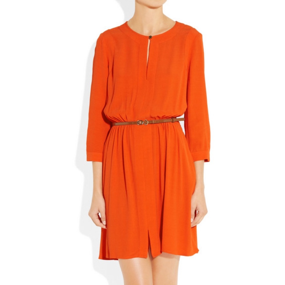 SALE ✏️ Juicy Couture Red Orange Belted Sleeve